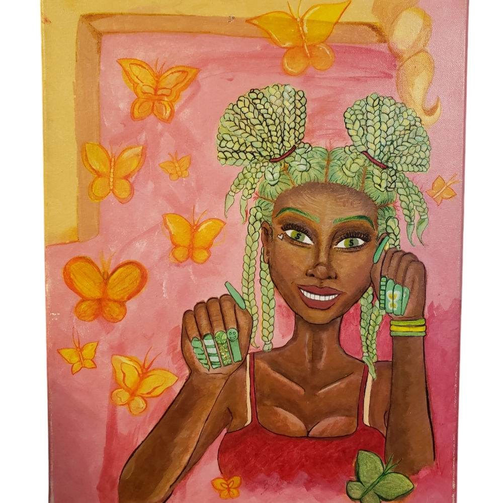 Handpainted